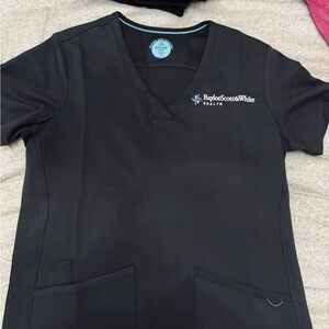 Black BSW scrub set small Zavate